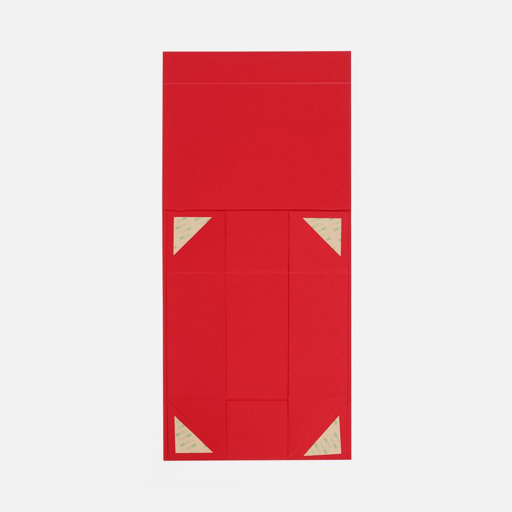 Коробка складная Quadra Fold, красная-6