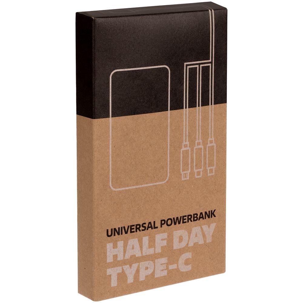 Аккумулятор Uniscend Half Day Type-C 5000 мАч, зеленый-6