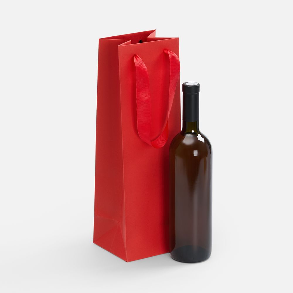 Пакет под бутылку Vindemia ver.2, красный-3