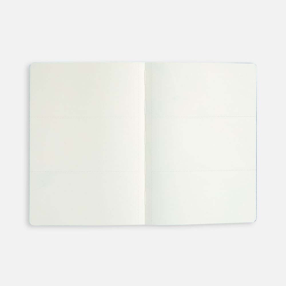 Ежедневник Doppio, недатированный, черный с красным-11