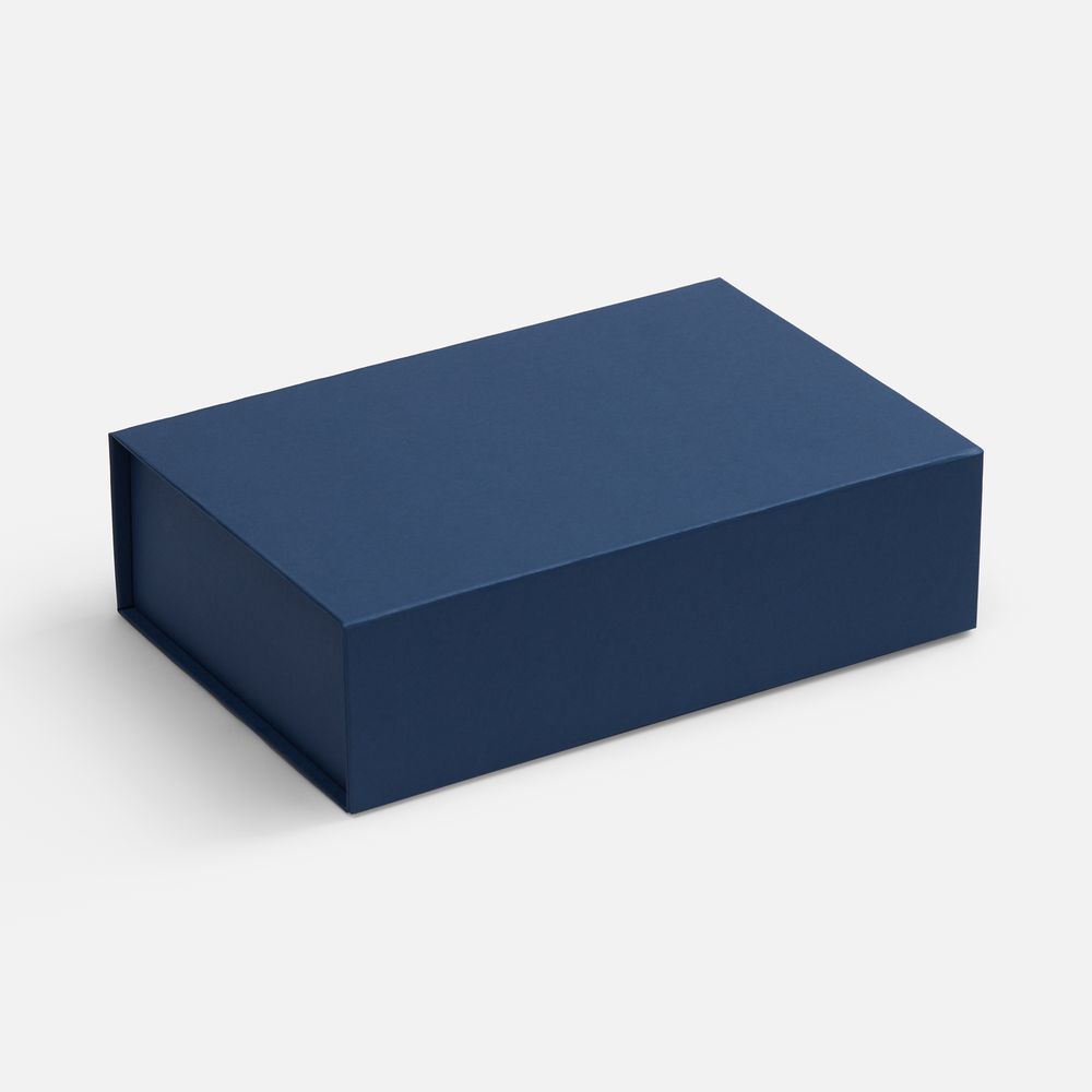 Коробка складная Mainstay, темно-синяя-1