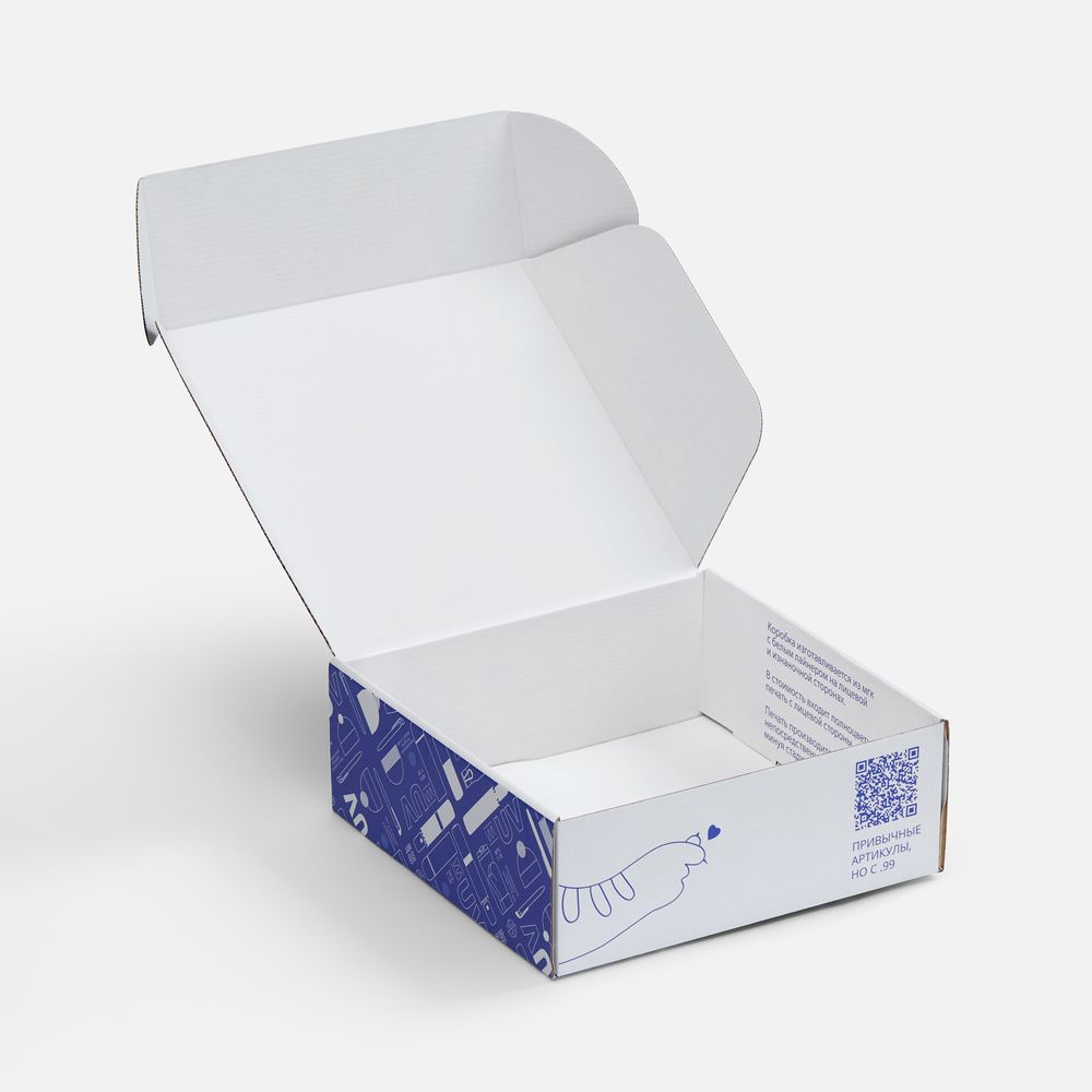 Коробка самосборная Capper Light с печатью на заказ-2