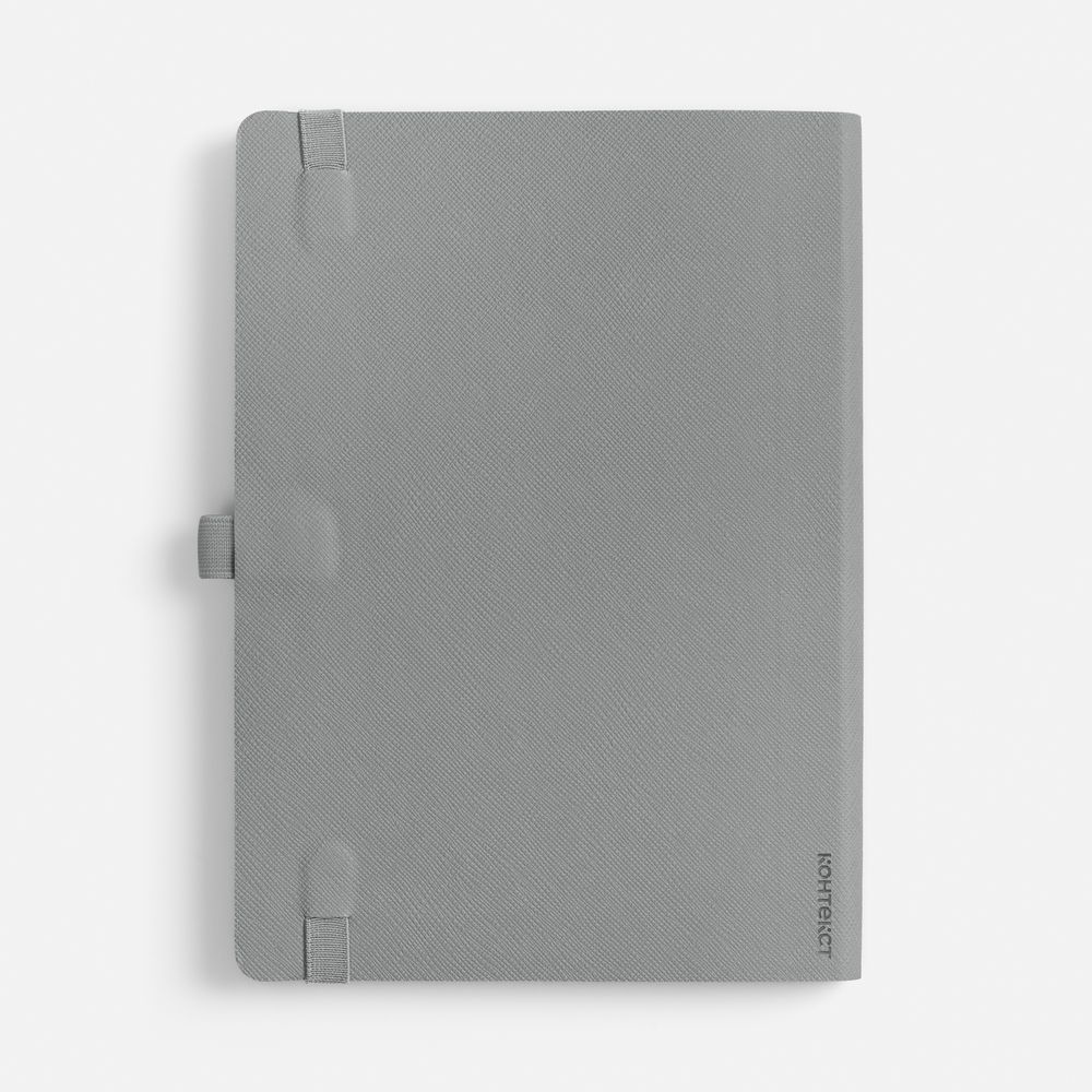 Ежедневник Peel Flex, недатированный, серый-4