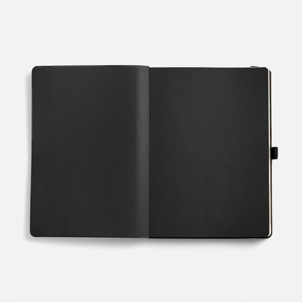 Ежедневник Peel Flex, недатированный, черный-7