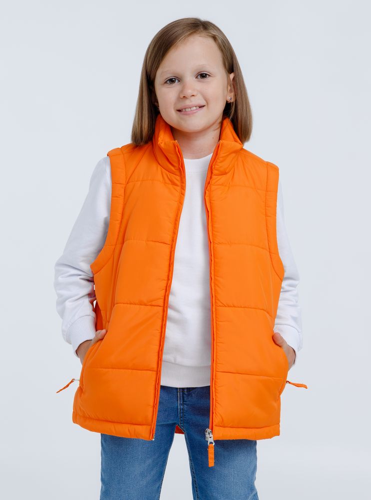 Жилет детский Kama Kids, оранжевый, 8 лет-6