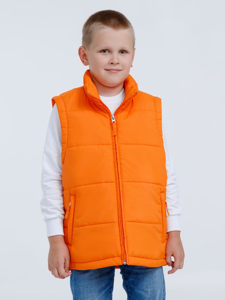 Жилет детский Kama Kids, оранжевый, 8 лет-10