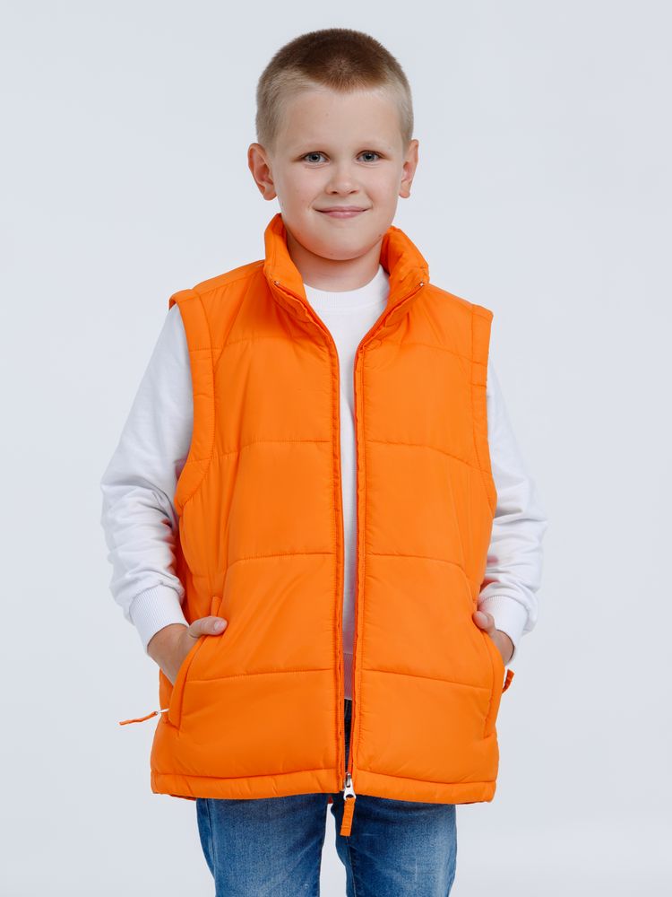 Жилет детский Kama Kids, оранжевый, 8 лет-11