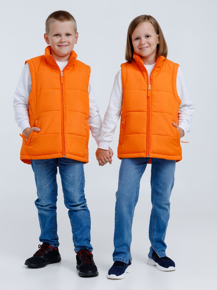 Жилет детский Kama Kids, оранжевый, 8 лет-13