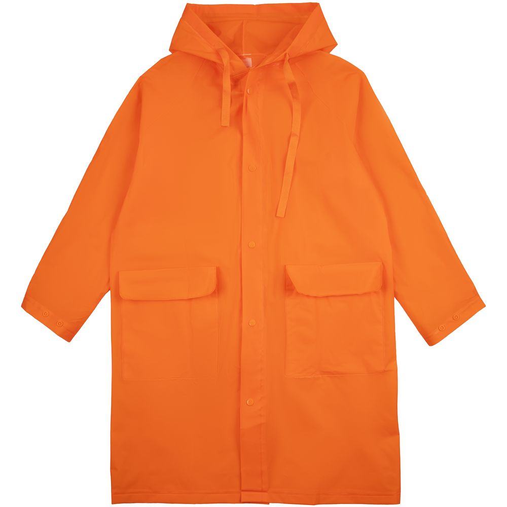 Дождевик детский RainDrop Kids, оранжевый, 8 лет (рост 118-128)-1