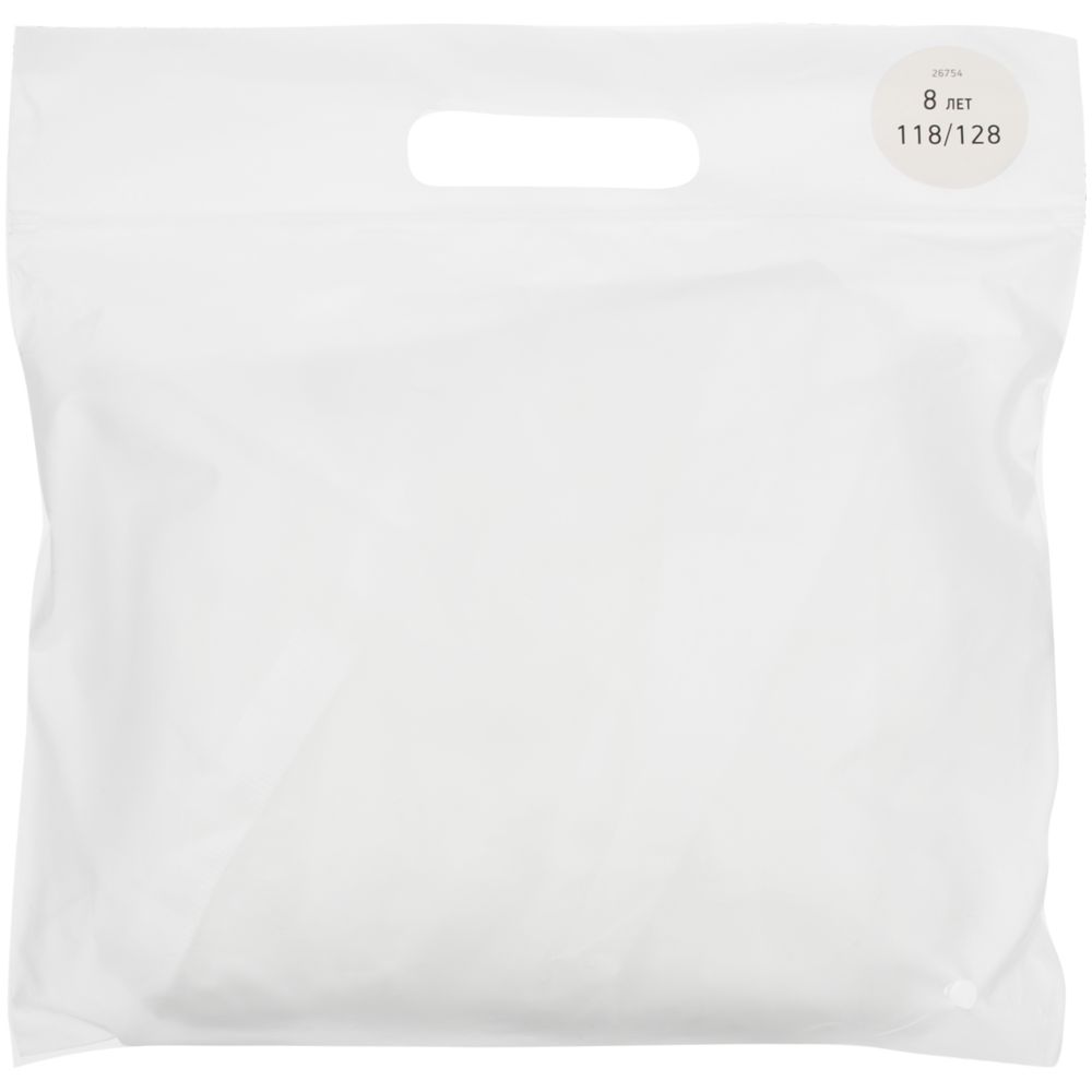 Дождевик детский RainDrop Kids, белый, 8 лет (рост 118-128)-3
