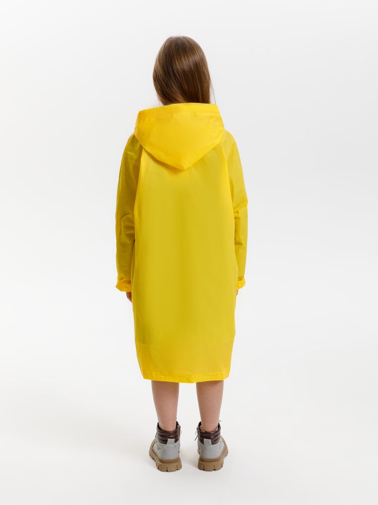 Дождевик детский RainDrop Kids, желтый, 8 лет (рост 118-128)-11