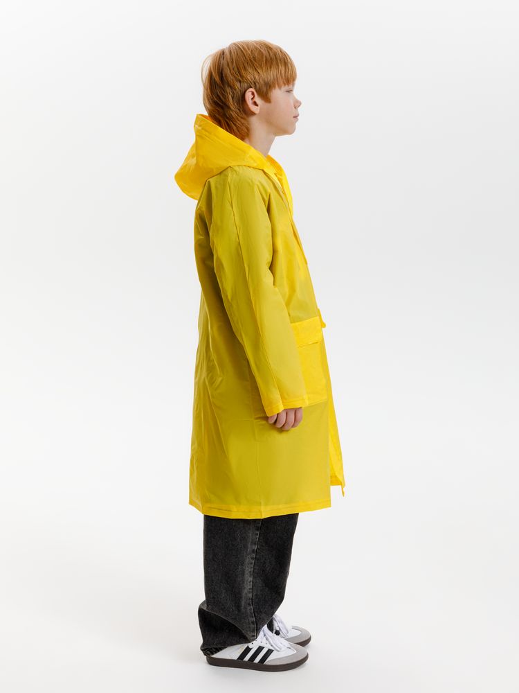 Дождевик детский RainDrop Kids, желтый, 8 лет (рост 118-128)-16