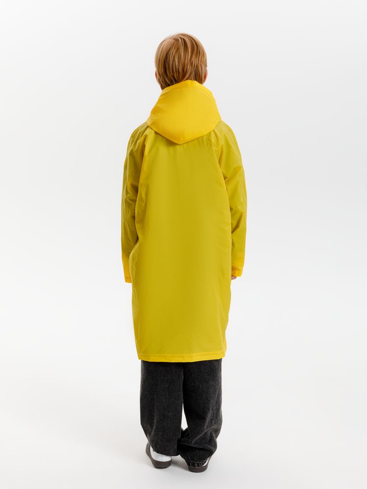 Дождевик детский RainDrop Kids, желтый, 8 лет (рост 118-128)-17