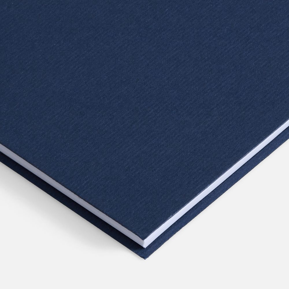 Блокнот Dali Mini в клетку, синий-5