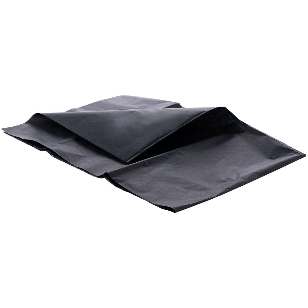 Декоративная упаковочная бумага Tissue, черная-1