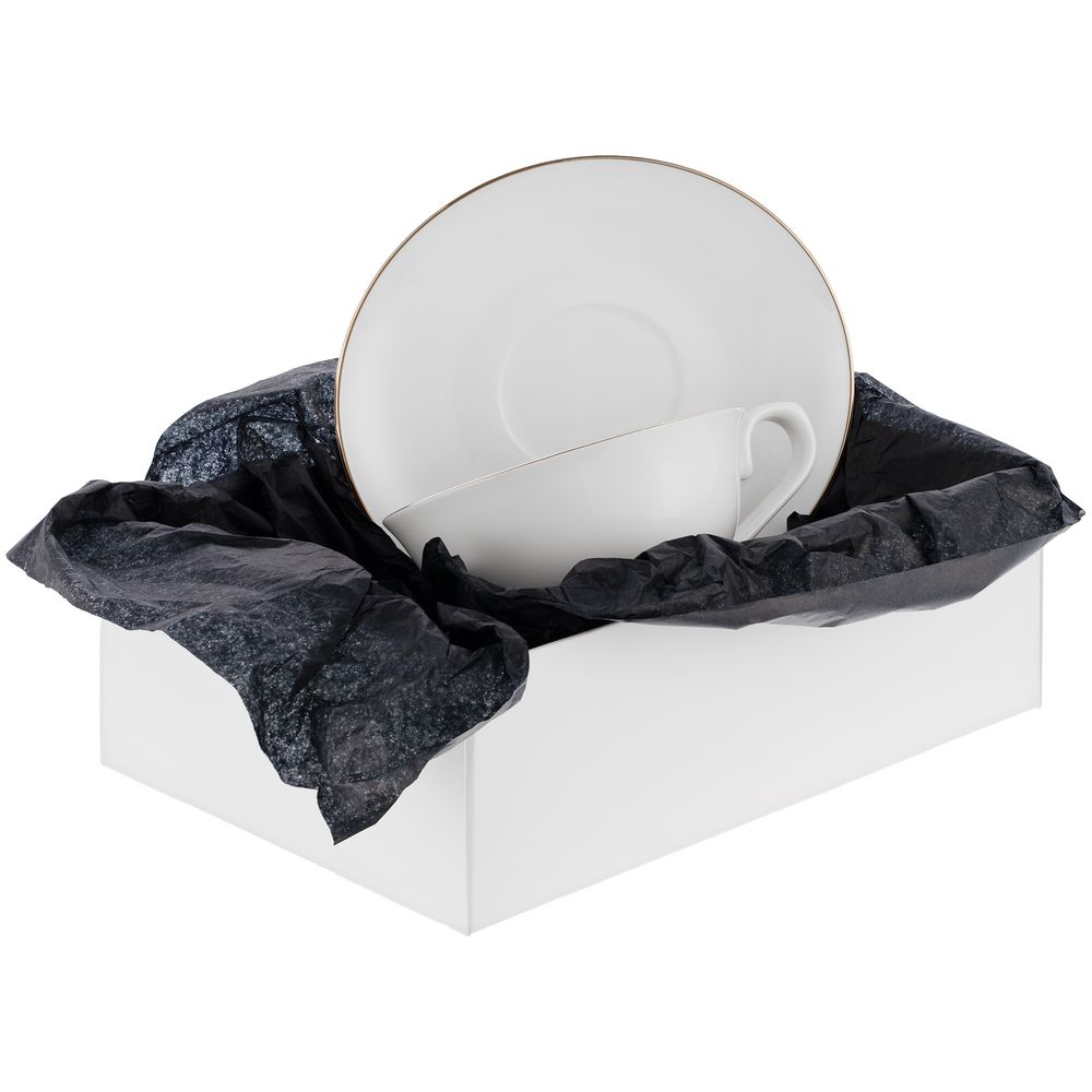 Декоративная упаковочная бумага Tissue, черная-4