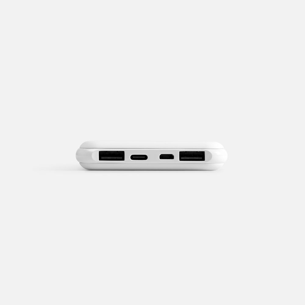 Аккумулятор с беспроводной зарядкой All Day Wireless, 10000 мАч, белый-4