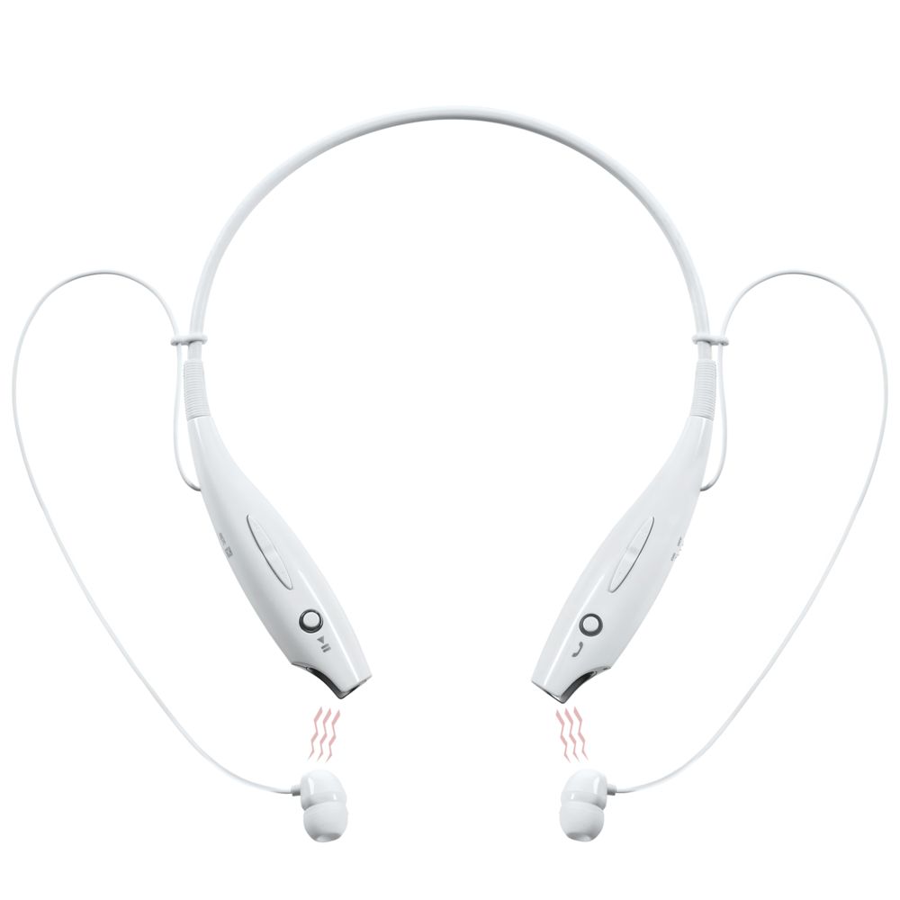 Bluetooth наушники stereoBand, ver.2, белые-2