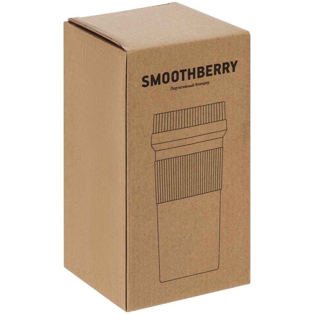 Портативный блендер Smoothberry, белый-9