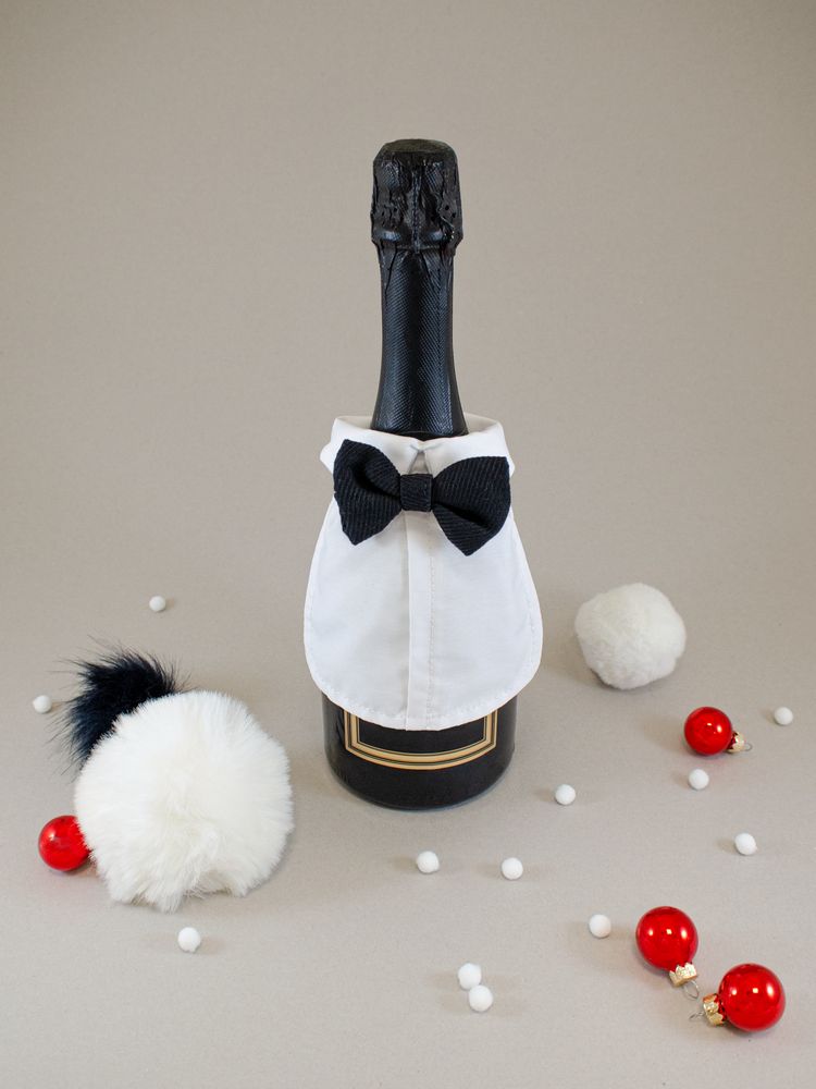 Аксессуар для бутылки Black Tie-2