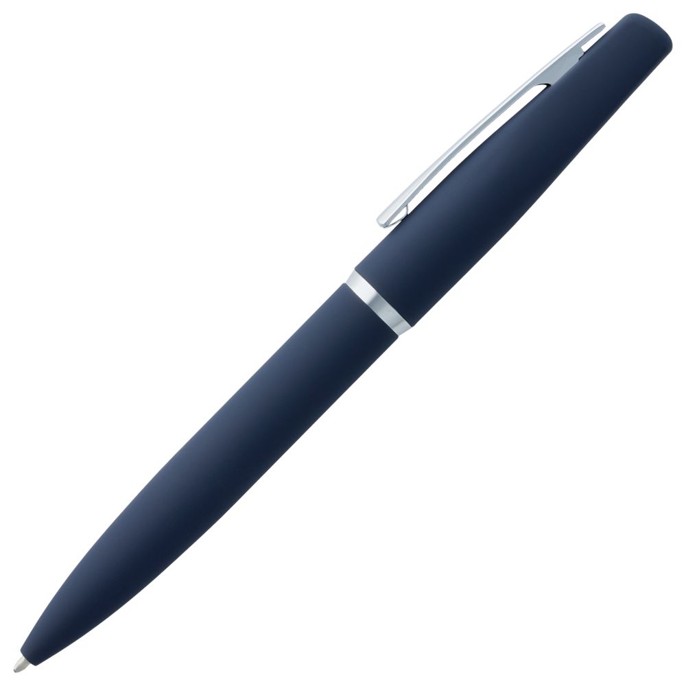Ручка шариковая Bolt Soft Touch, синяя-2