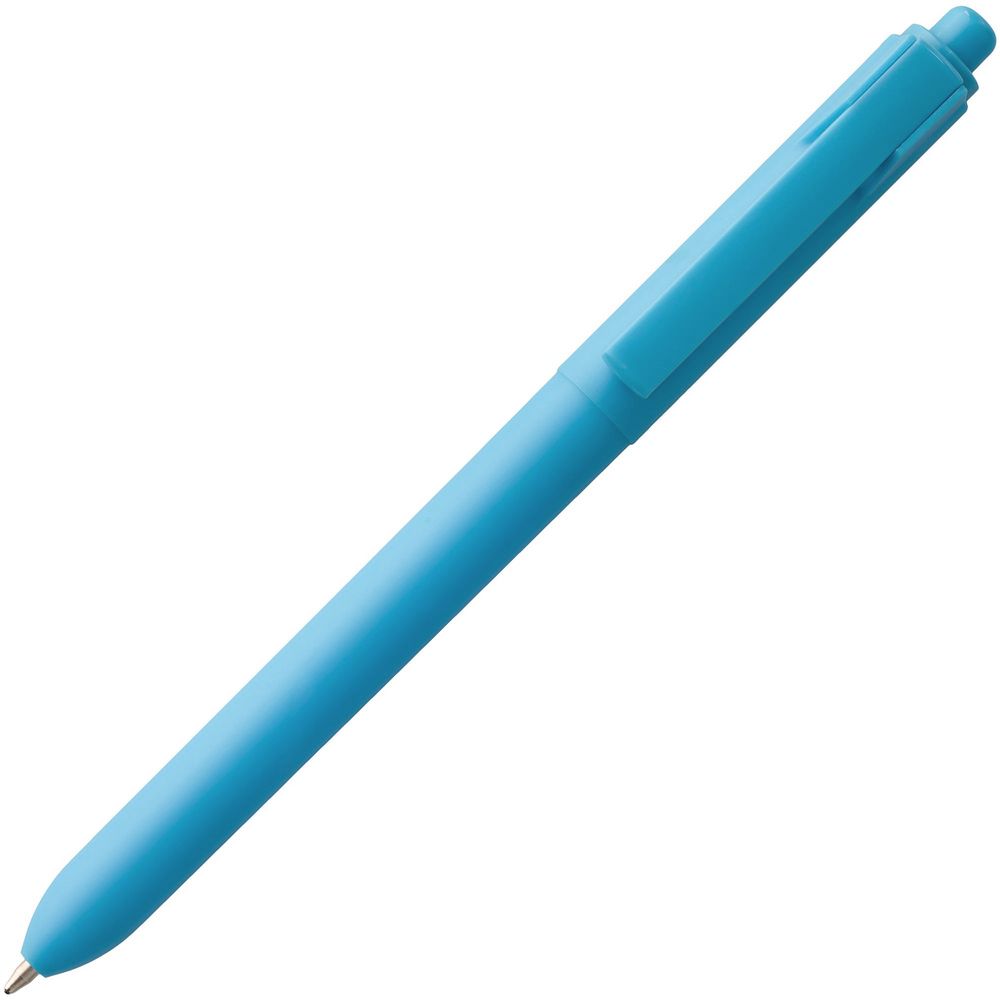 Ручка шариковая Hint, голубая-3