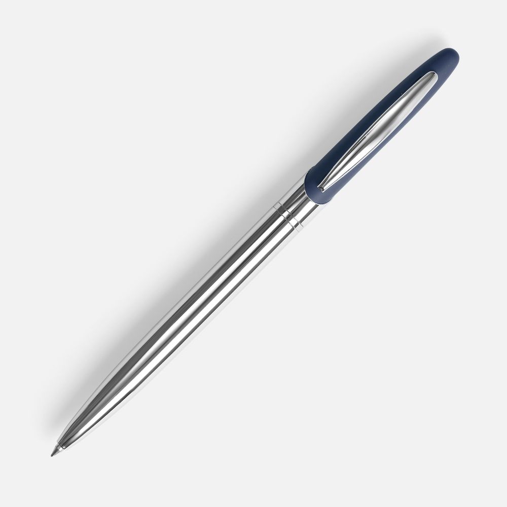 Ручка шариковая Dagger Soft Touch, синяя-2