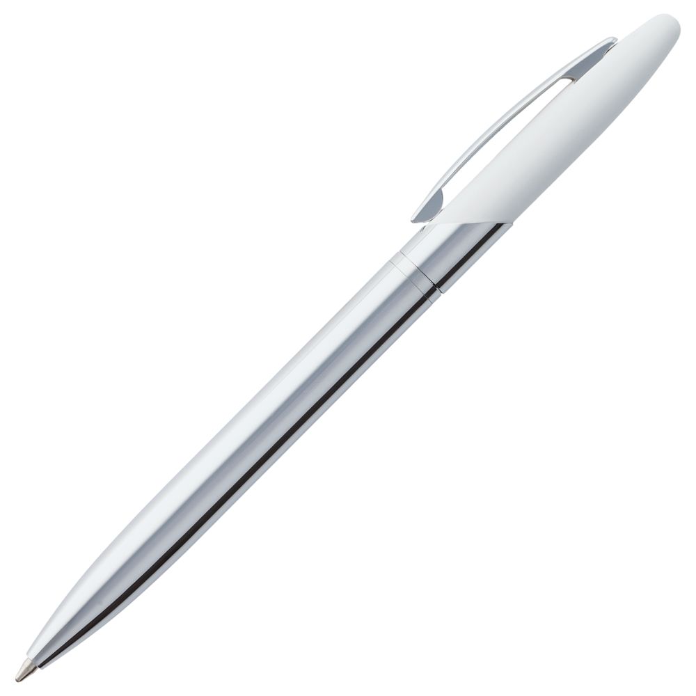 Ручка шариковая Dagger Soft Touch, белая-2