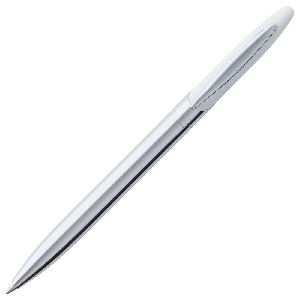 Ручка шариковая Dagger Soft Touch, белая-3