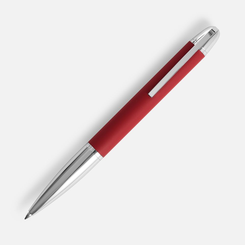 Ручка шариковая Arc Soft Touch, красная-2