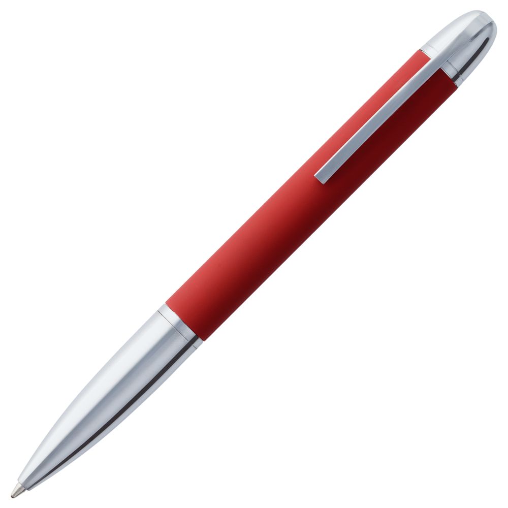 Ручка шариковая Arc Soft Touch, красная-3