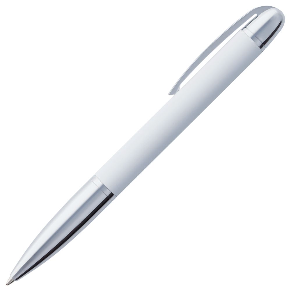 Ручка шариковая Arc Soft Touch, белая-2