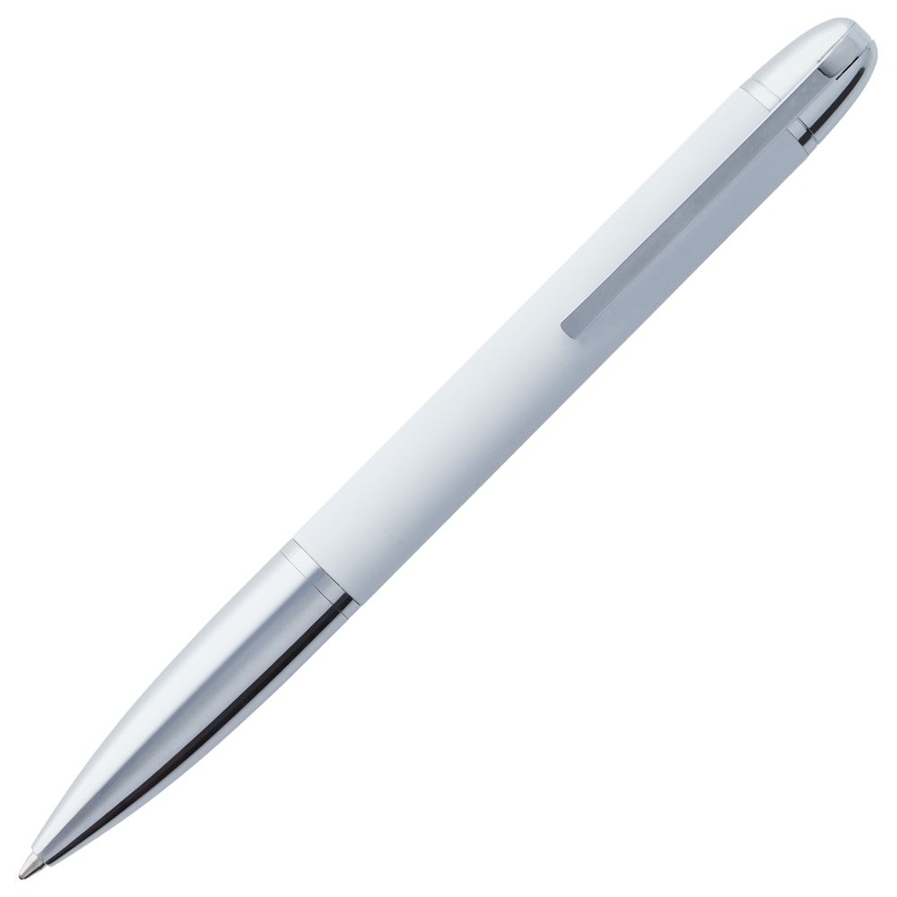 Ручка шариковая Arc Soft Touch, белая-3