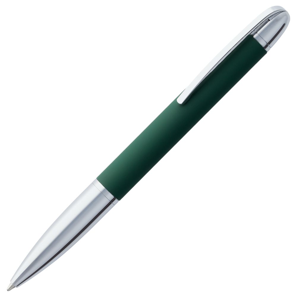 Ручка шариковая Arc Soft Touch, зеленая-1
