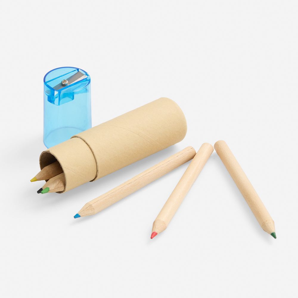 Набор карандашей Pencilvania Office с точилкой, синий-2