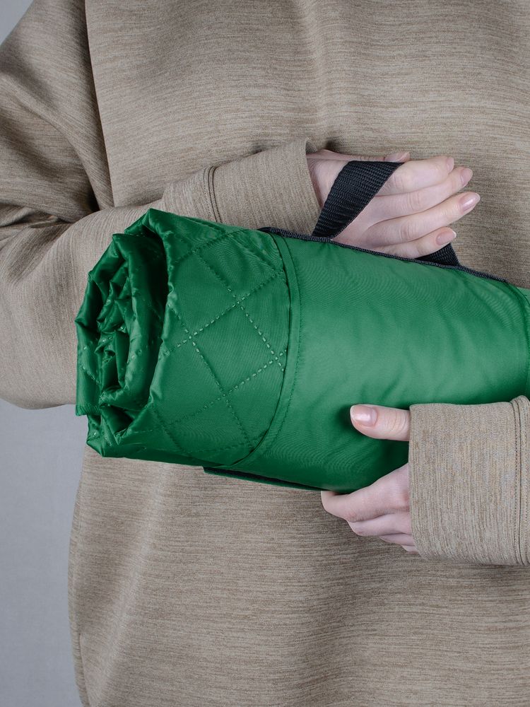 Плед для пикника Comfy, зеленый-6