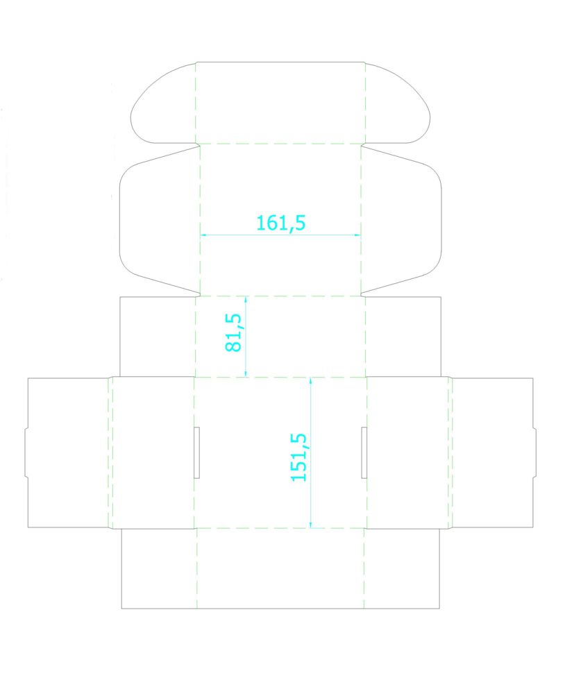 Коробка Piccolo, белая-3
