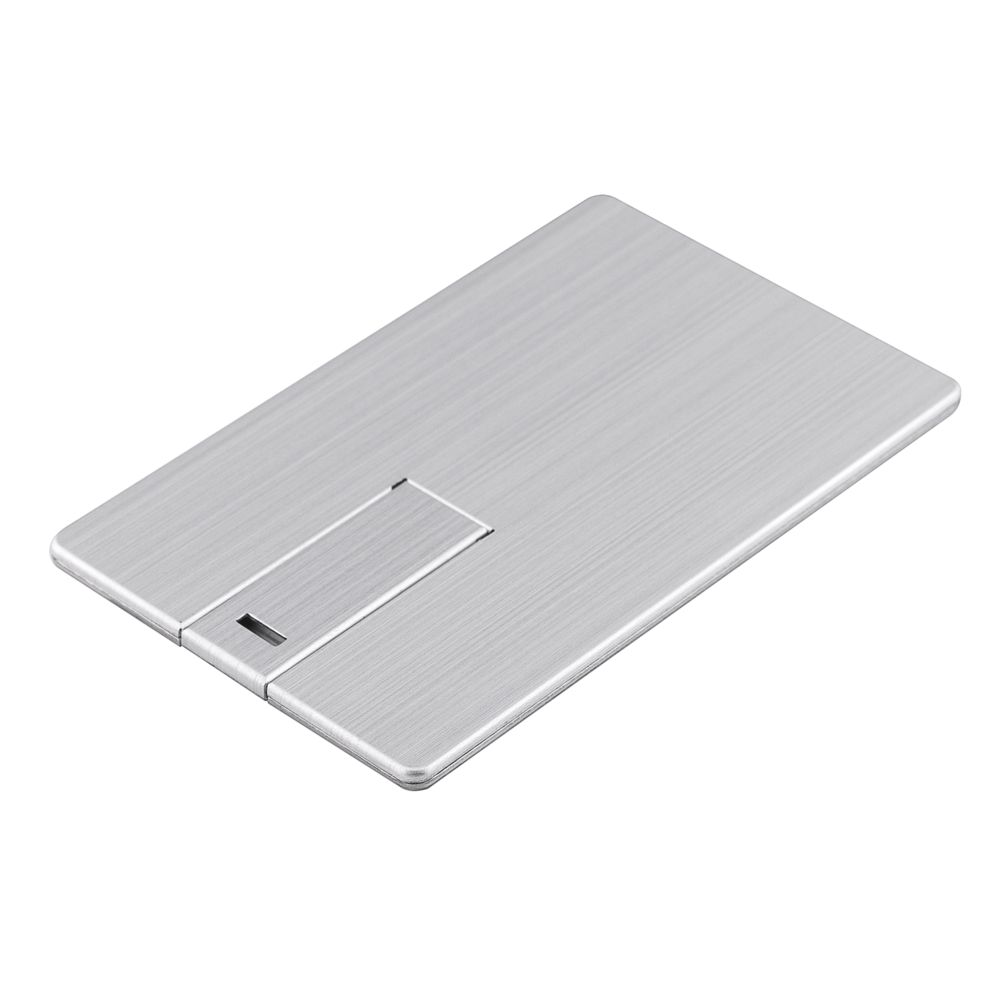 Флешка Platinum Card, 32 Гб, серебристая-3