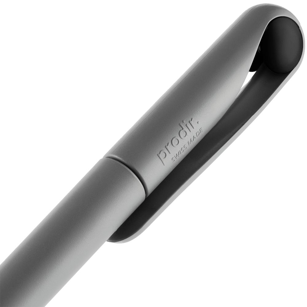 Ручка шариковая Prodir DS1 TMM Dot, серая с черным-6