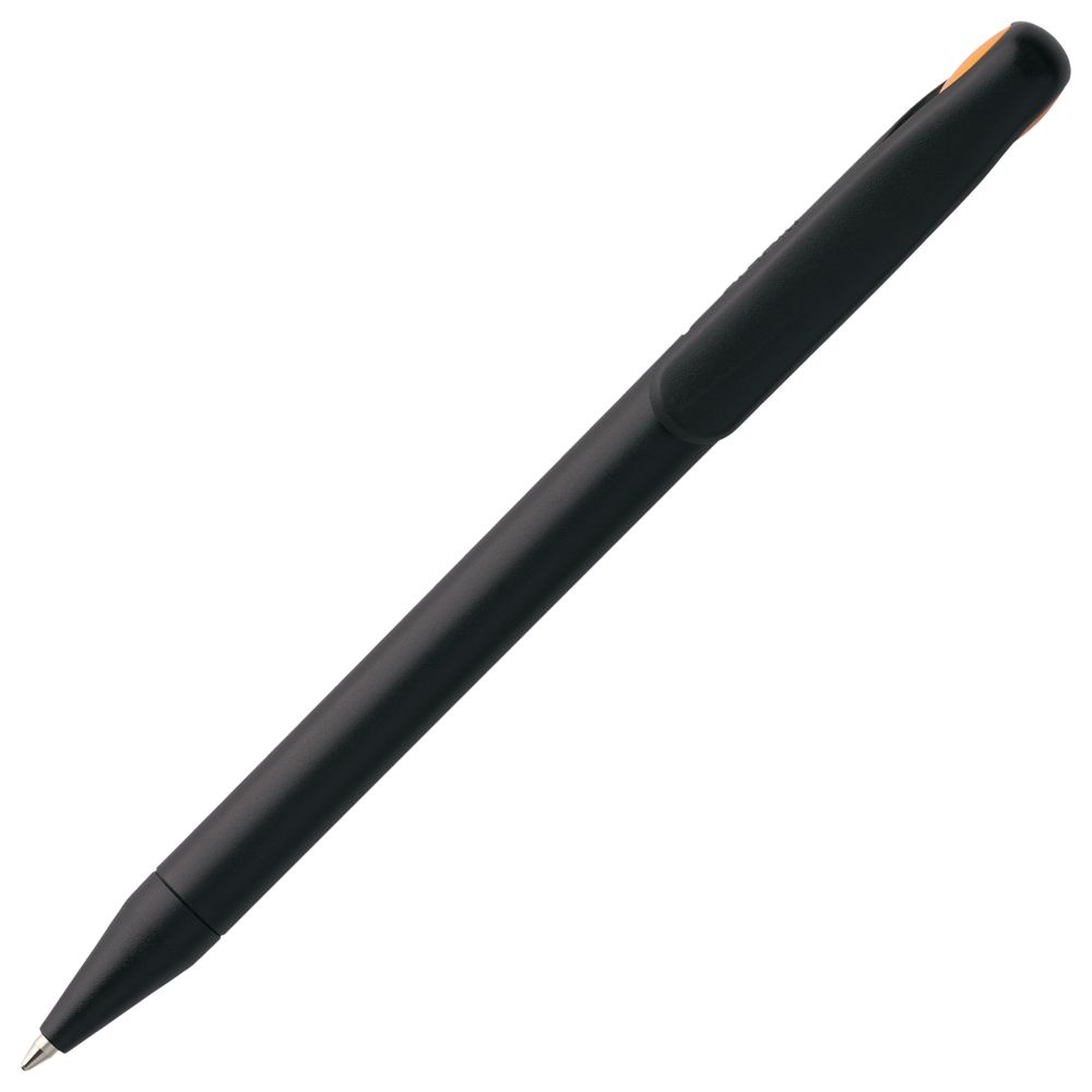 Ручка шариковая Prodir DS1 TMM Dot, черная с оранжевым-4