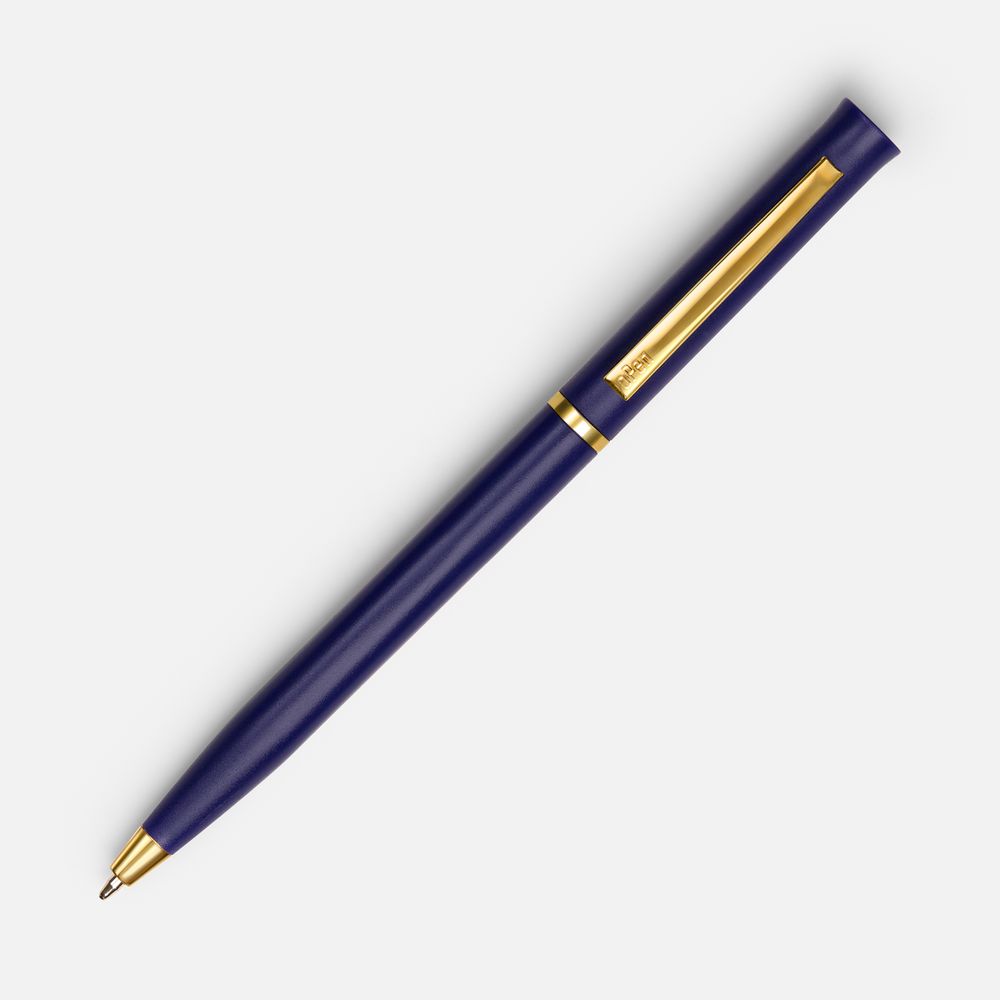 Ручка шариковая Euro Gold, синяя-2