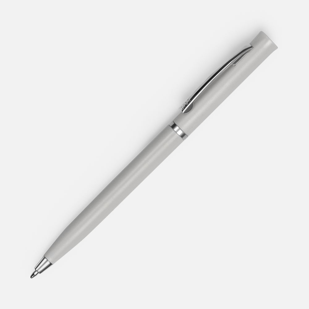 Ручка шариковая Euro Chrome, серая-1