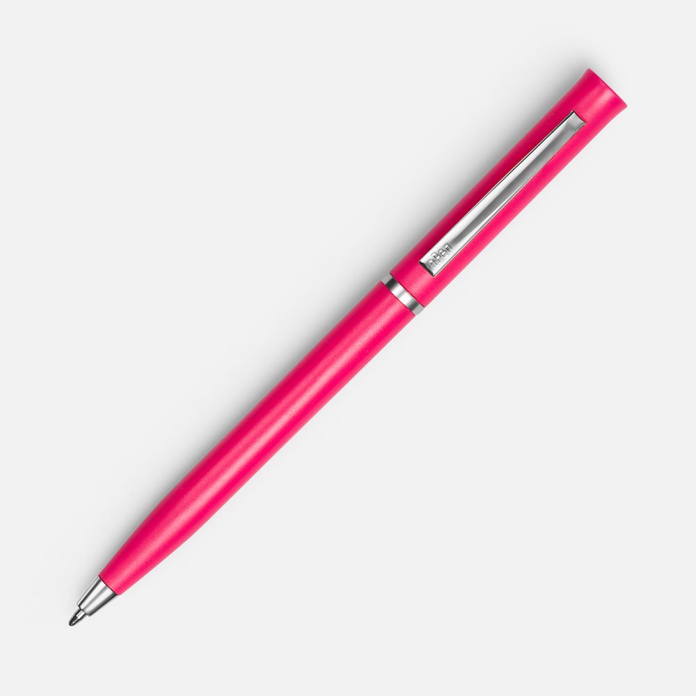 Ручка шариковая Euro Chrome, розовая-2