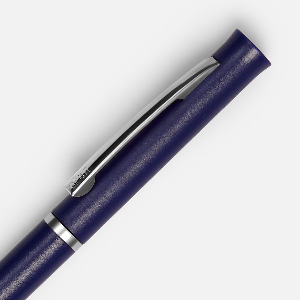 Ручка шариковая Euro Chrome, синяя-3