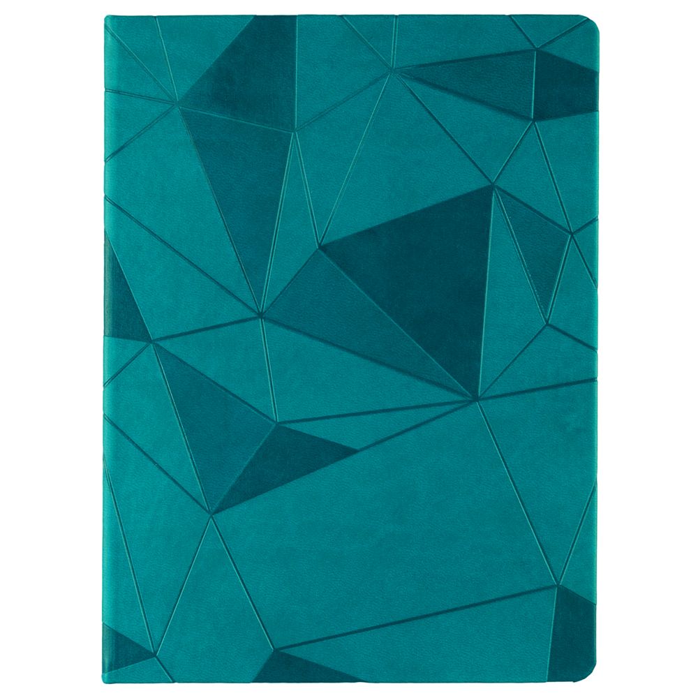 Ежедневник Gems, недатированный, бирюзовый-3