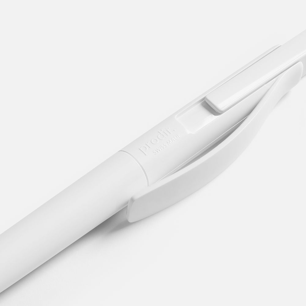 Ручка шариковая Prodir DS2 PPP, белая-5