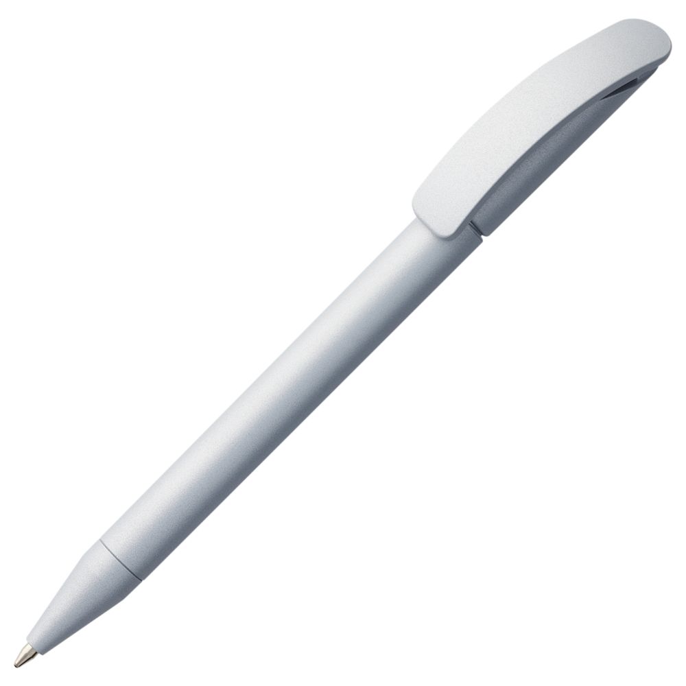 Ручка шариковая Prodir DS3 TVV, серебристый металлик-1