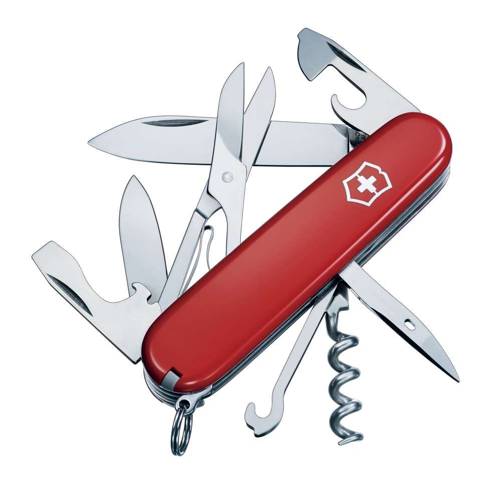 Офицерский нож Climber 91, красный-1