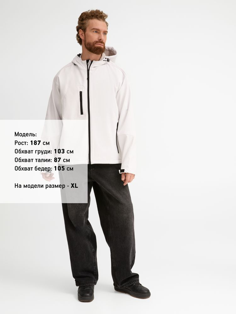Куртка мужская с капюшоном Replay Men 340 белая, размер XS-8
