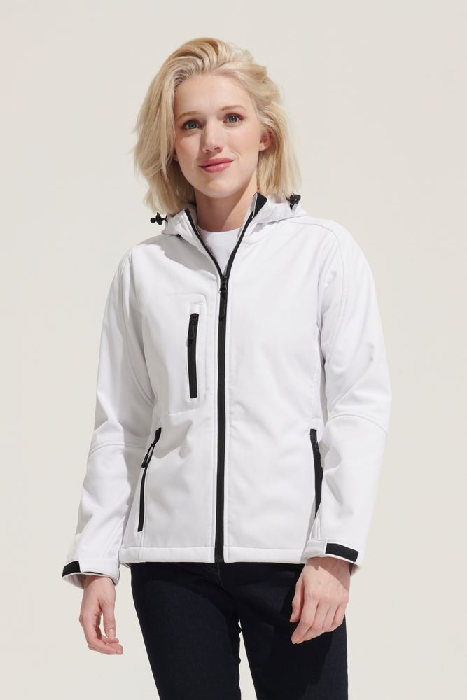 Куртка женская с капюшоном Replay Women 340 черная, размер S-4